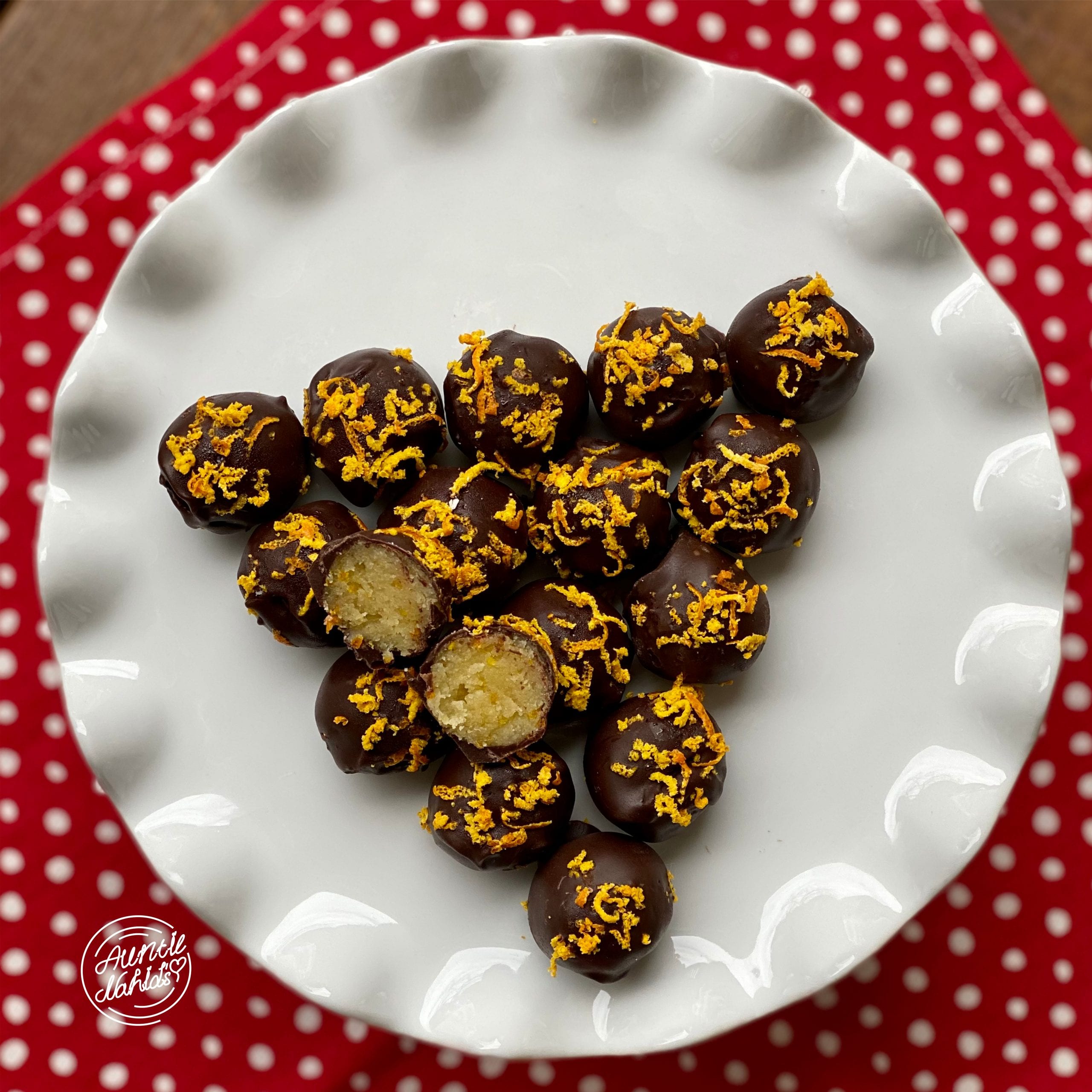 Chocolate Covered Marzipans w/ Pistachio (V,GF)