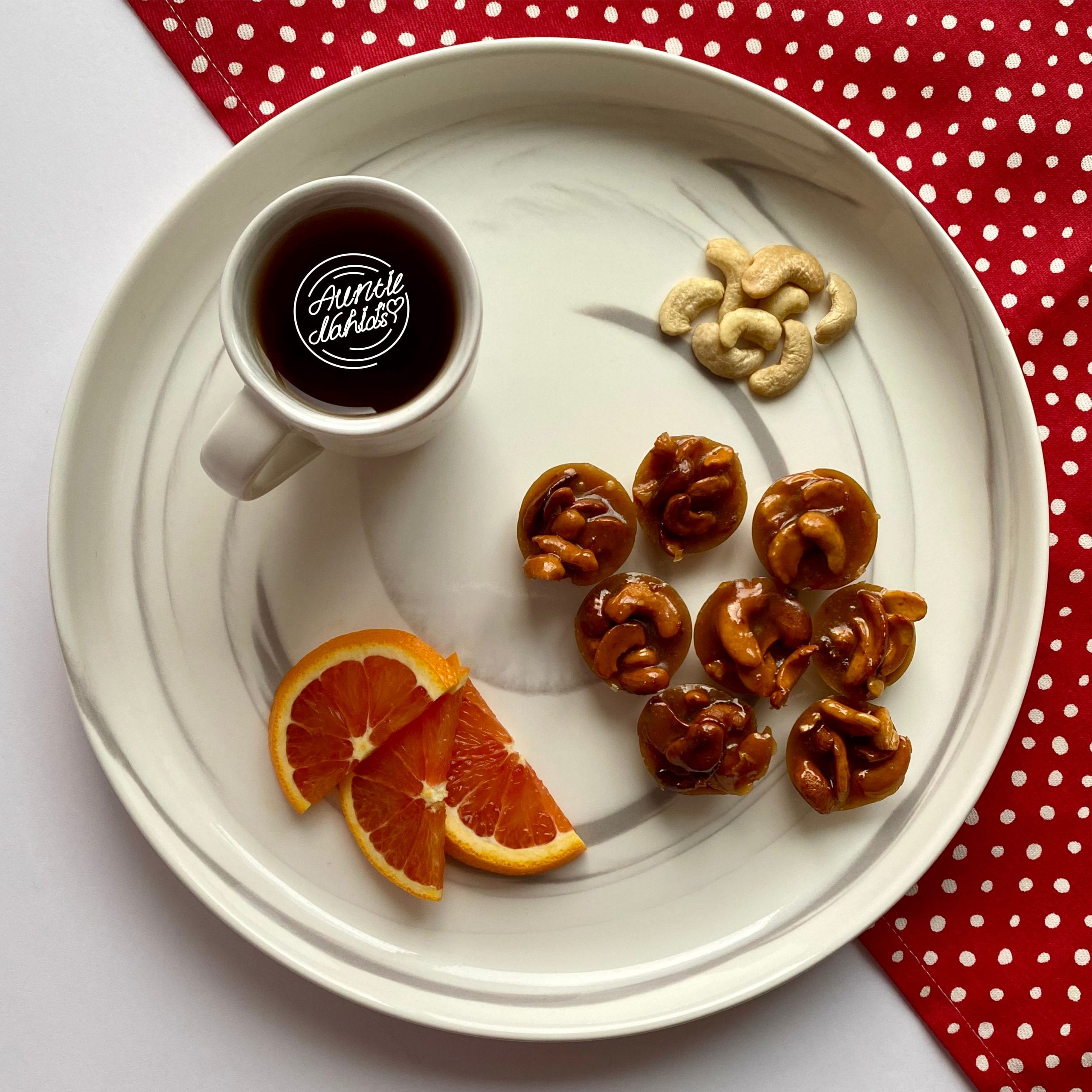 Orange Cashew Sohan Asali (V,GF)