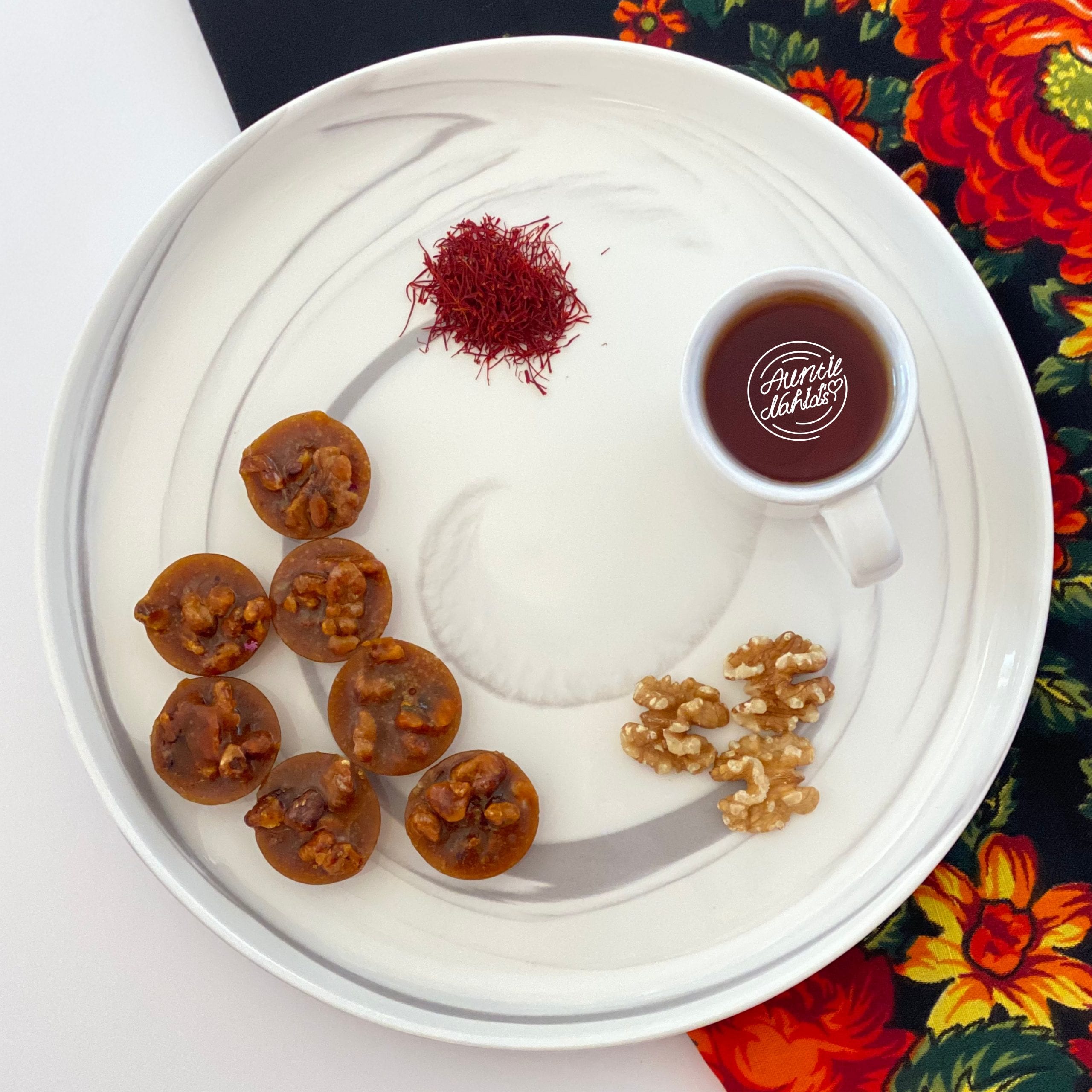Saffron Walnut Sohan Asali (V,GF)