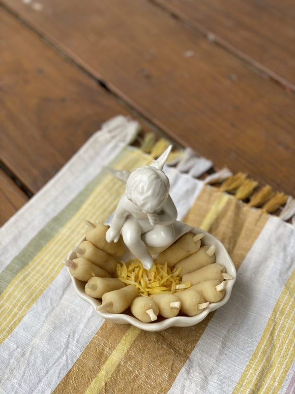 Lemon Zest Mulberry Marzipans (VV,GF)