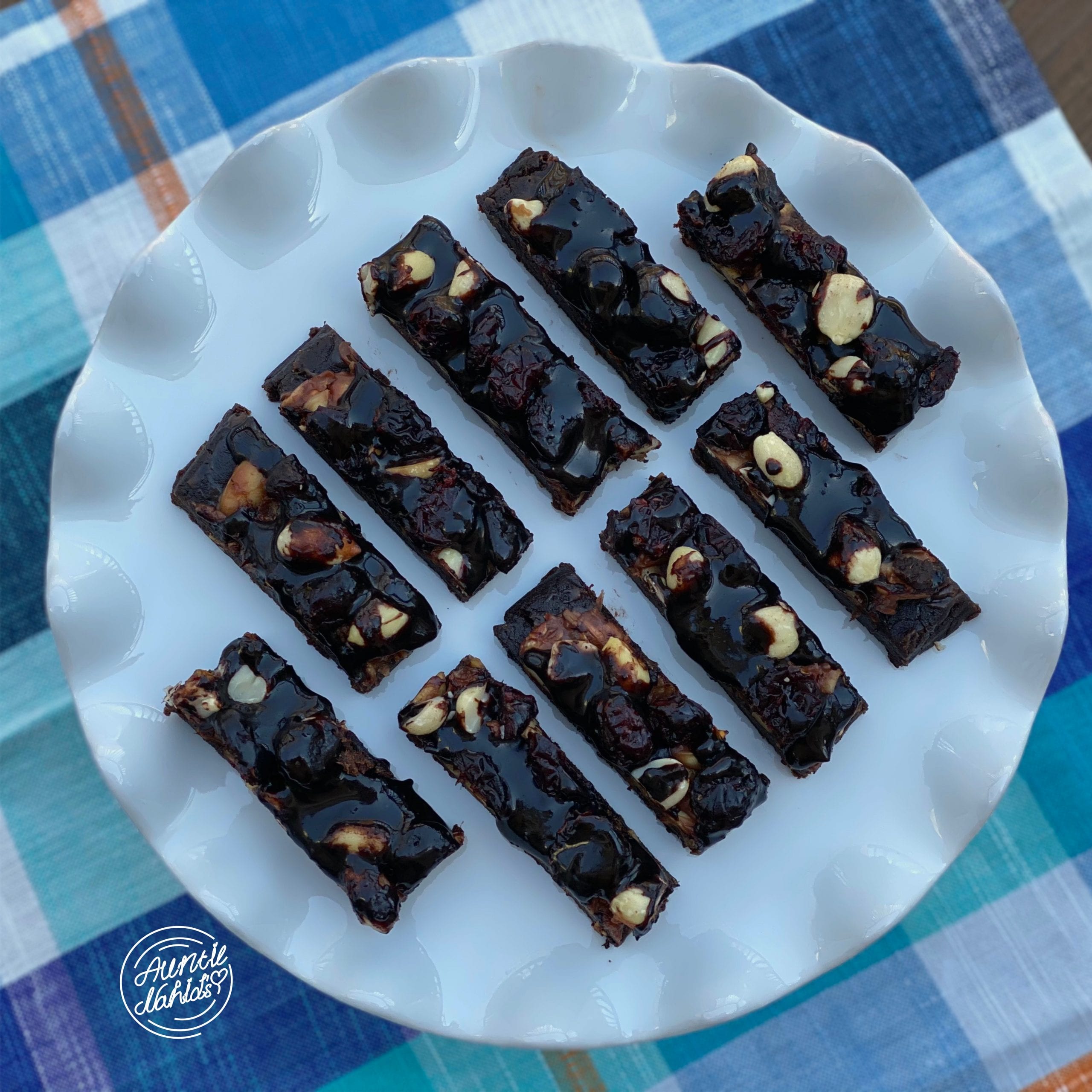 Mixed Nuts Date Bars